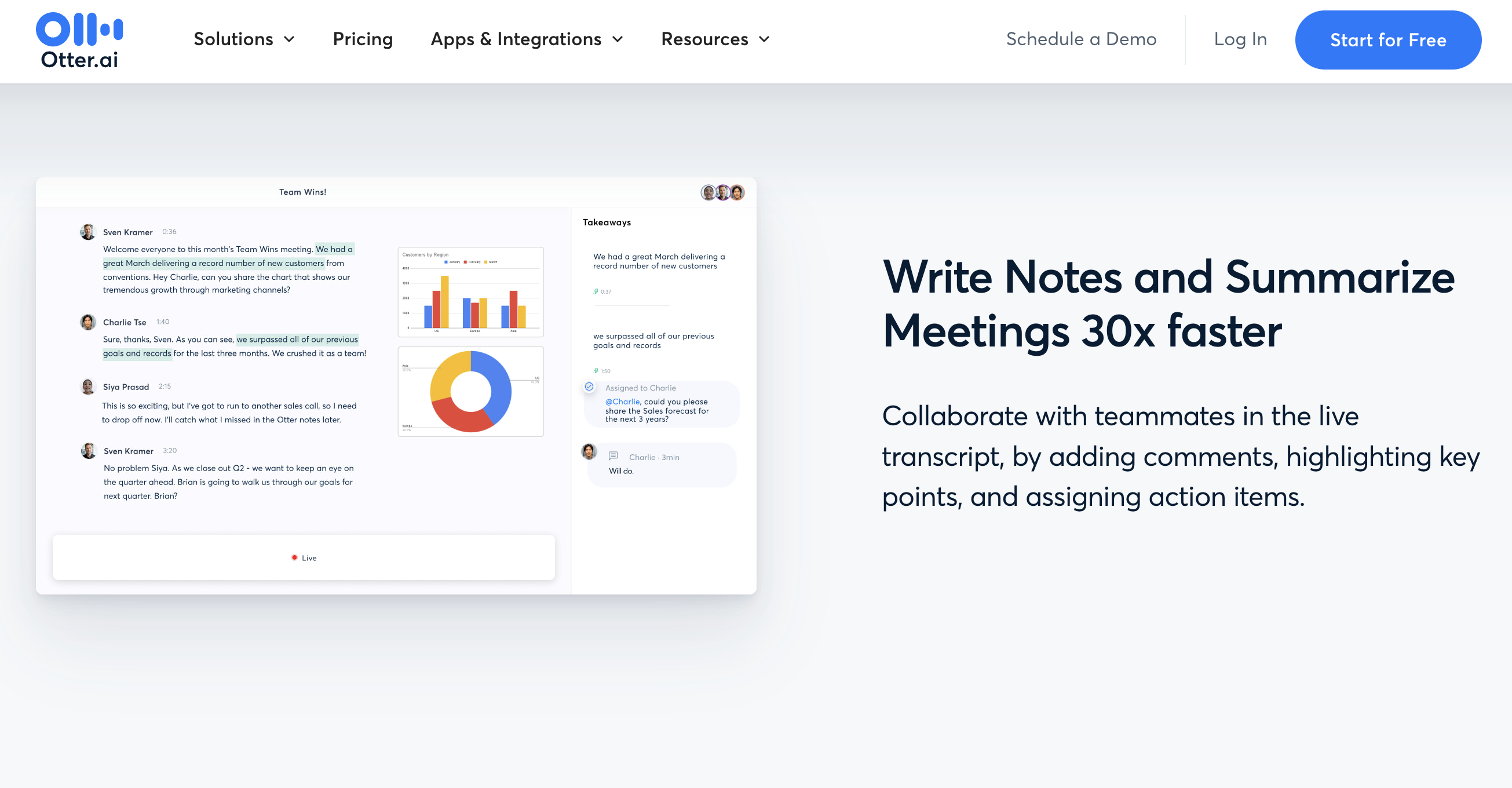 Otter.ai Dictation Software