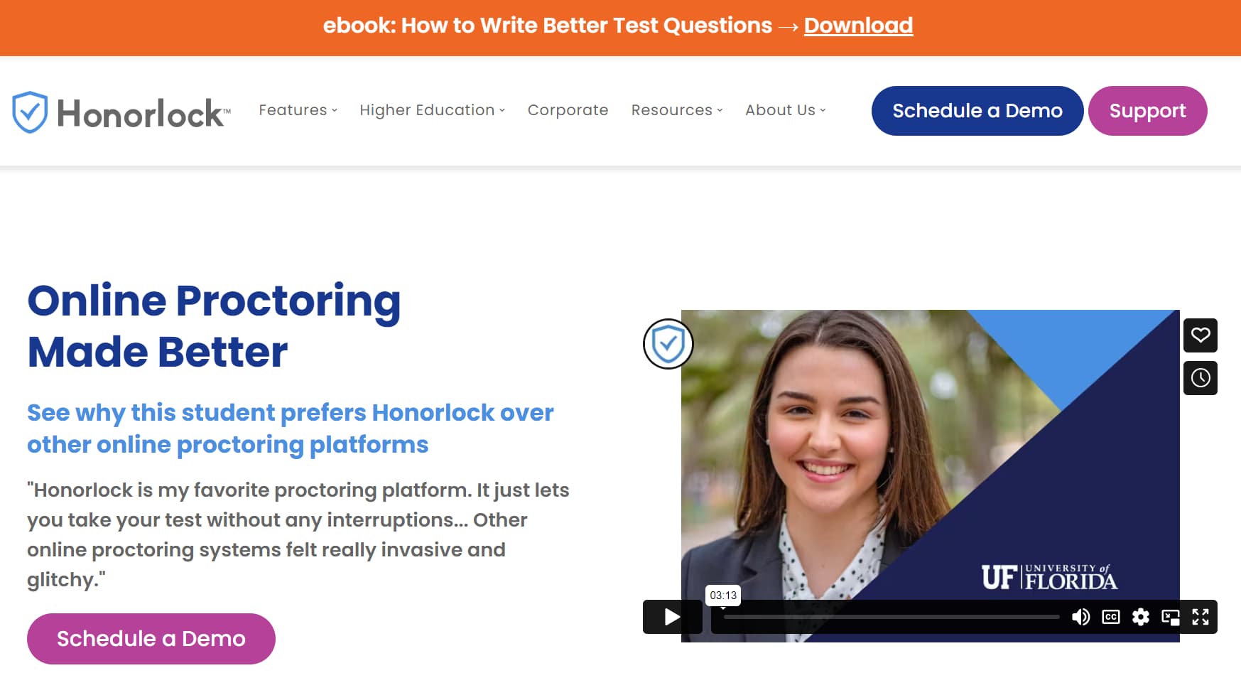 Honorlock Online Proctoring: Proctored Exams Made Easy