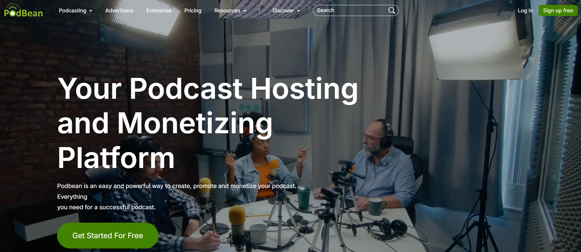 Podbean Monetization Dashboard