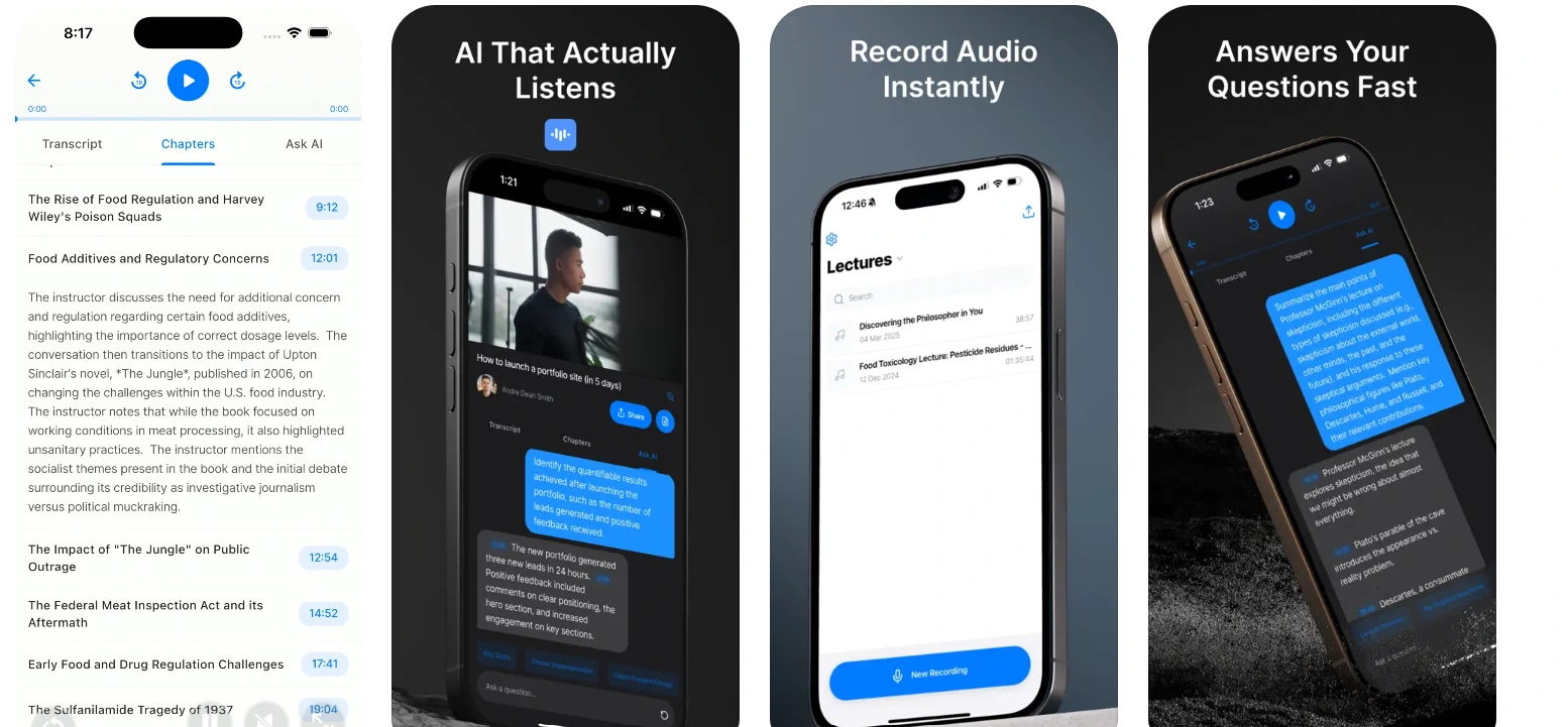 ScreenApp Call Recorder Interface