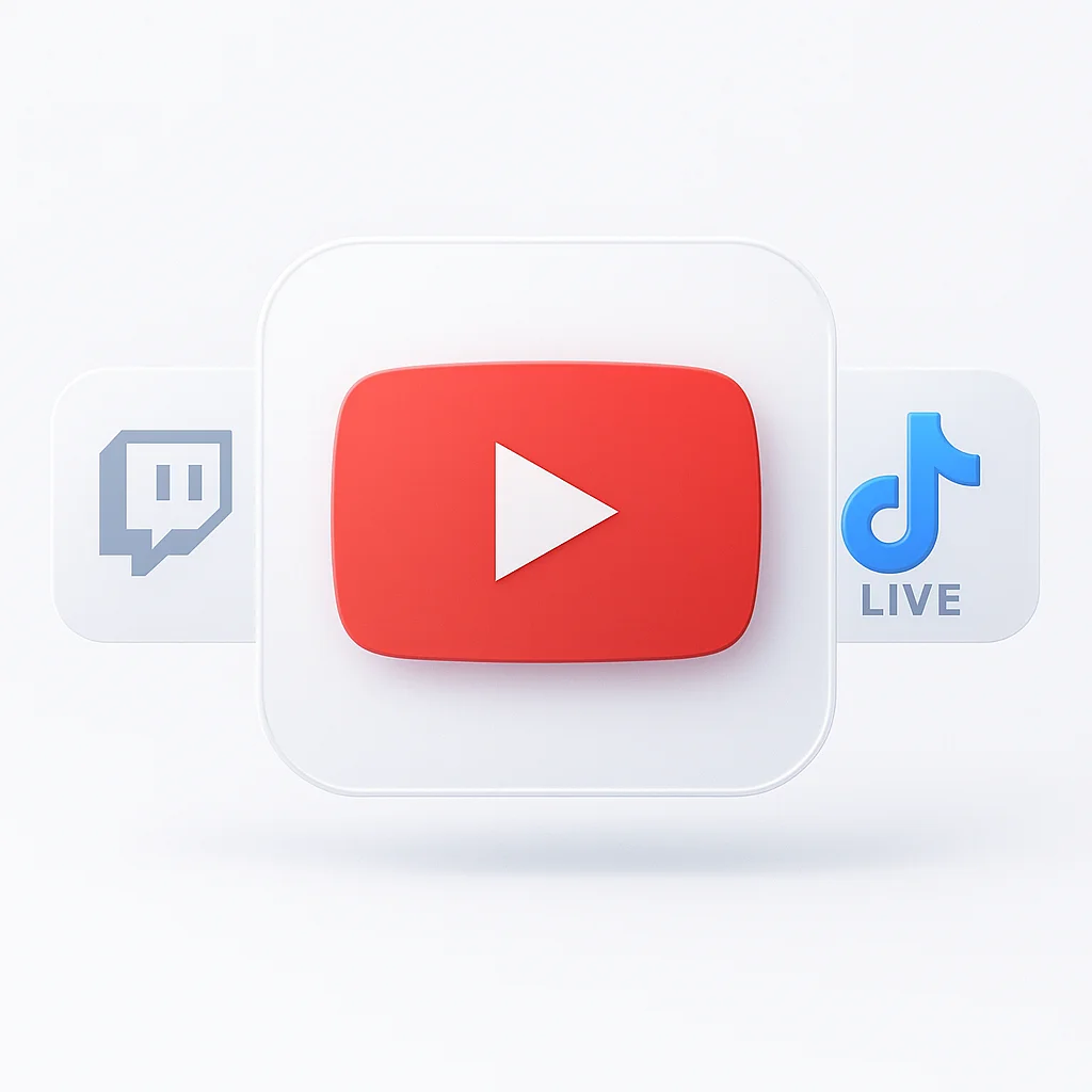 10 Best YouTube Live Streaming Alternatives in 2025