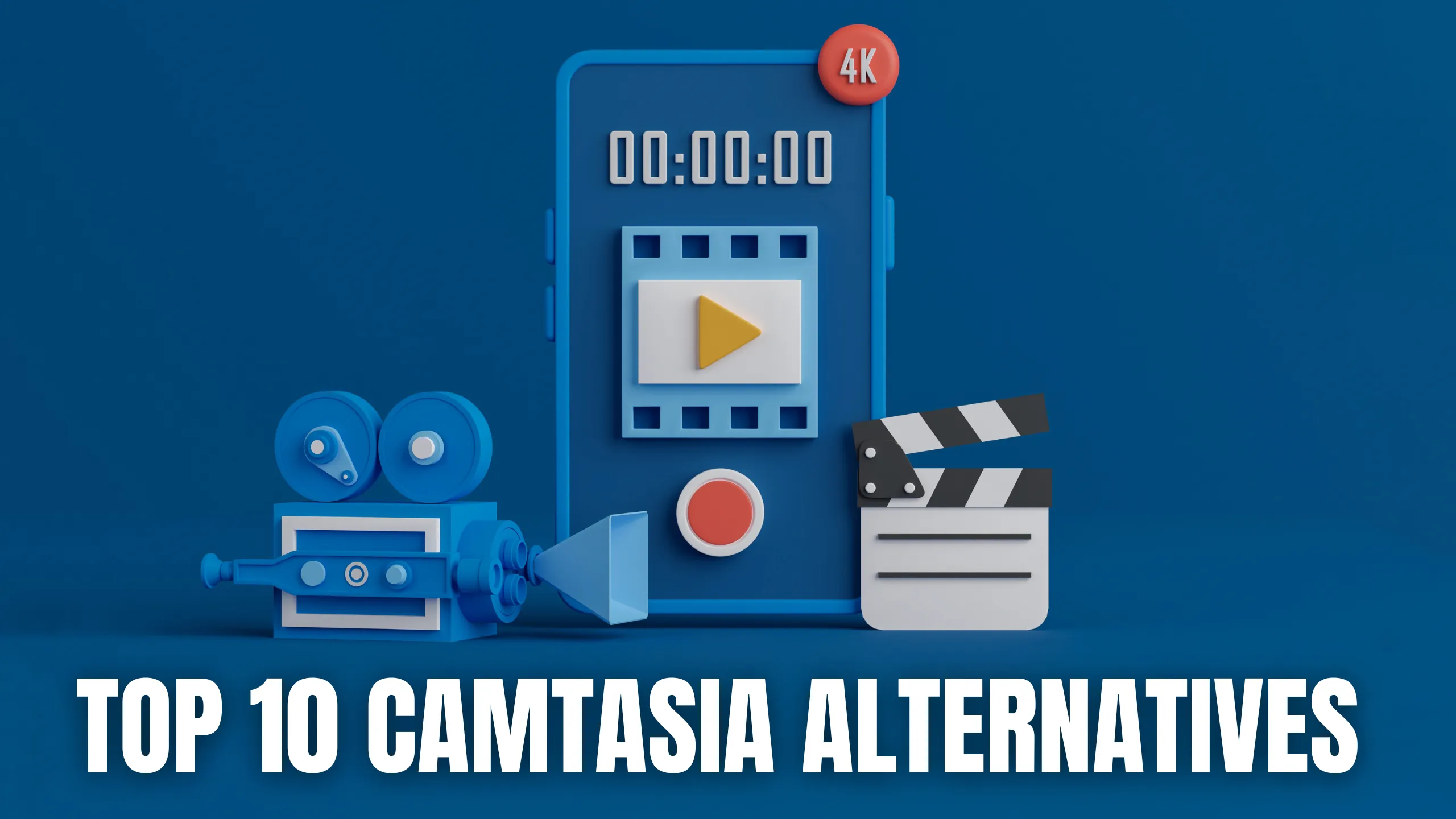 Top 10 Camtasia Alternatives