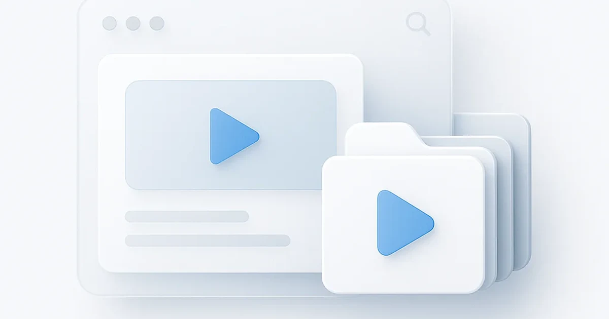 Wie man 2026 eine Videobibliothek aufbaut