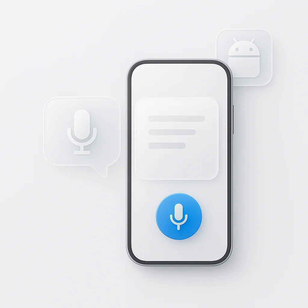 How to Use Voice to Text on Android & Samsung (2025 Guide)